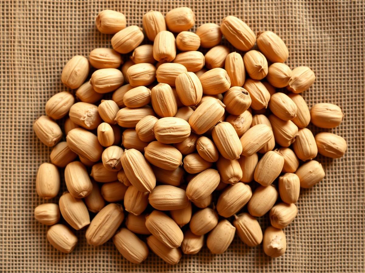 Processed groundnut peanut kernels